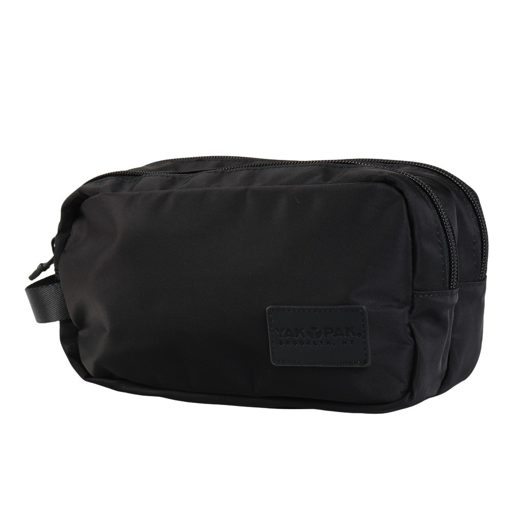 ヤックパック（YAK PAK）（メンズ、レディース）マルチポーチ TWO LAYER ポーチ YAK-BAG-25S009 黒 BLK 小物入れ ミニポーチ