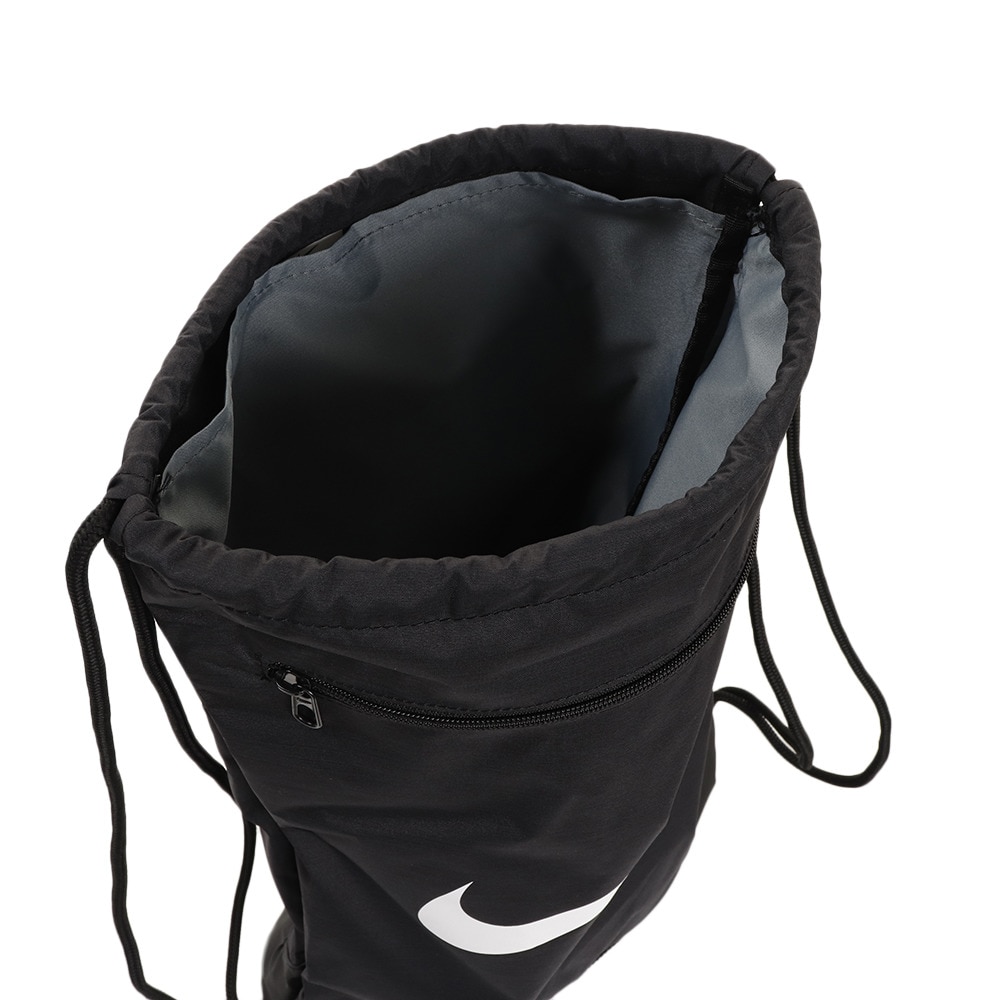 ナイキ（NIKE）（メンズ、レディース、キッズ）ナップザック マルチバッグ ブラジリア ジムサック BA5953-010FA19 ブラック ホワイト