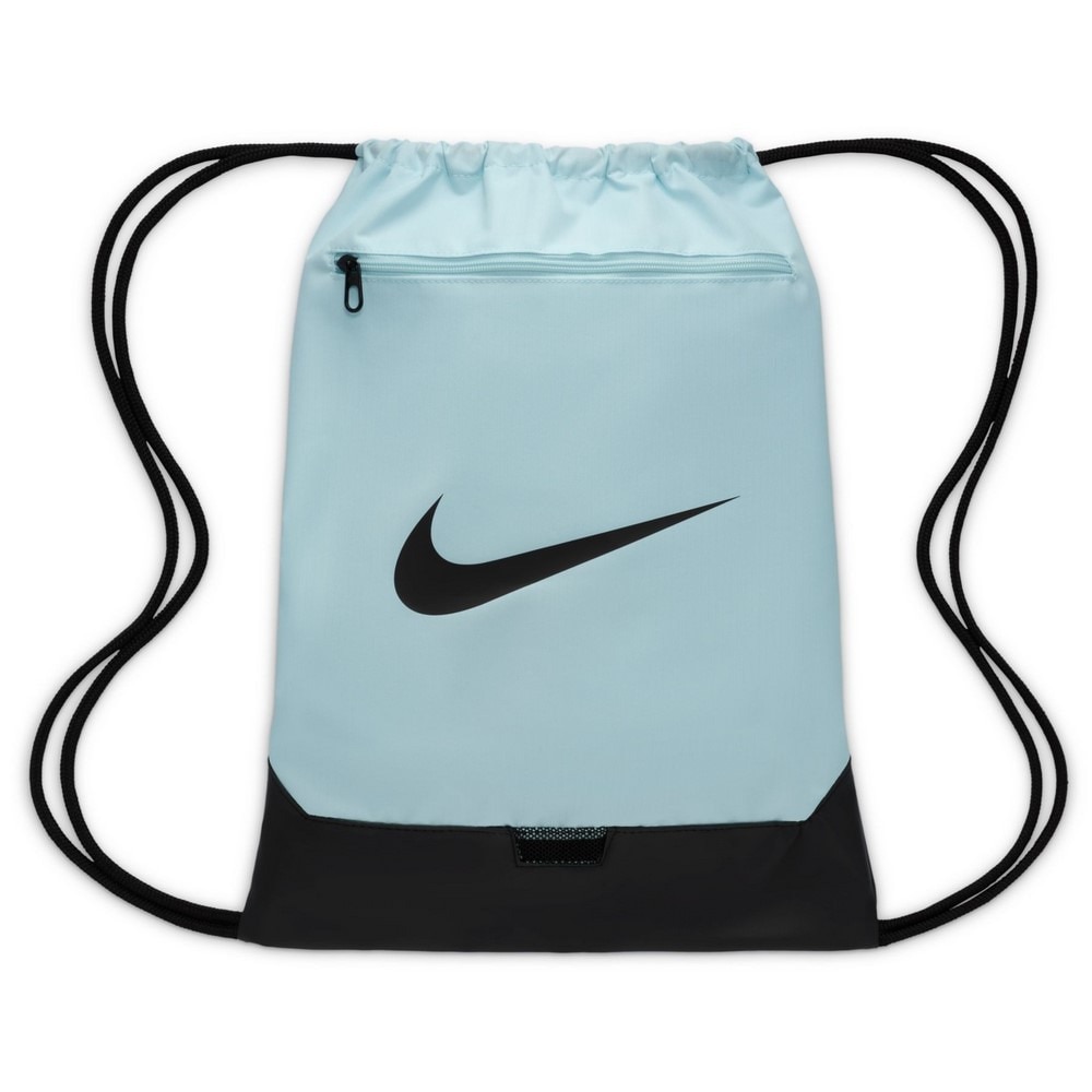 ナイキ（NIKE）（メンズ、レディース）ジムサック ナップザッグ ブラジリア ドロー ストリング 9.5 青 18L DM3978-474 靴入れ シューズ入れ 体操着入れ