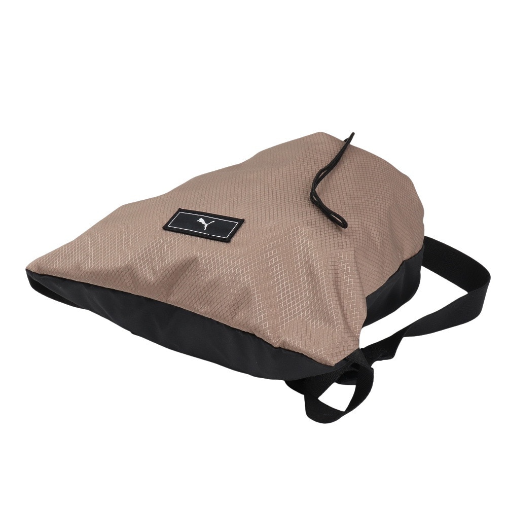 プーマ（PUMA）（メンズ、レディース、キッズ）サック ナップザッグ  DECK 黒 茶色 09131703 ジムバッグ ナップザック シューズバッグ ジム トレーニング