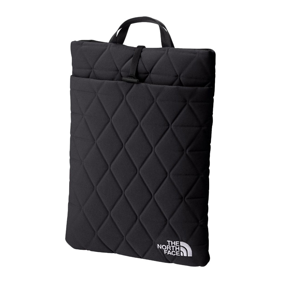 ザ・ノース・フェイス（THE NORTH FACE）（メンズ、レディース、キッズ）スポーツバッグ ジオフェイス PCスリーブ 15インチ NM32353 黒 フリーサイズ 
