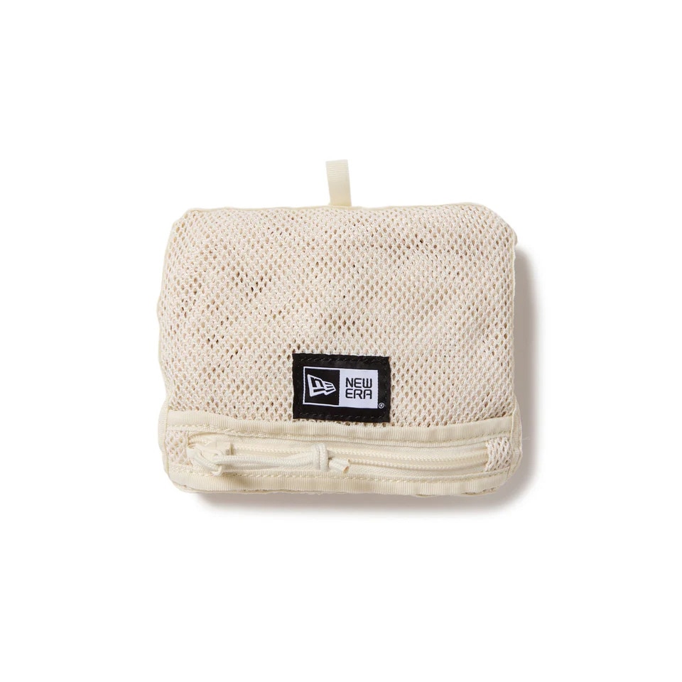 ニューエラ（NEW ERA）（メンズ、レディース）エコトートバッグ 22L パッカブル アイボリーメッシュ 14392331 エコバック 買い物 お出かけ 外出 スーパー