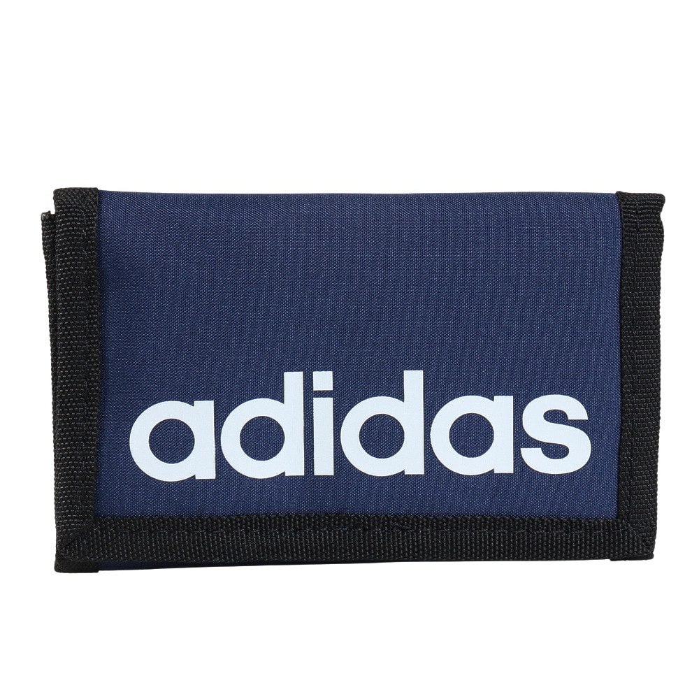 アディダス（adidas）（メンズ、レディース、キッズ）財布 リニアウォレット 紺 KUK82-IN6133 小銭入れ ウォレット 二つ折り