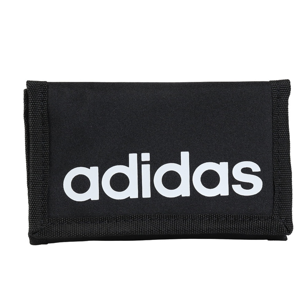 アディダス（adidas）（メンズ、レディース、キッズ）財布 リニアウォレット 黒 KUK82-JE8346 小銭入れ ウォレット 二つ折り