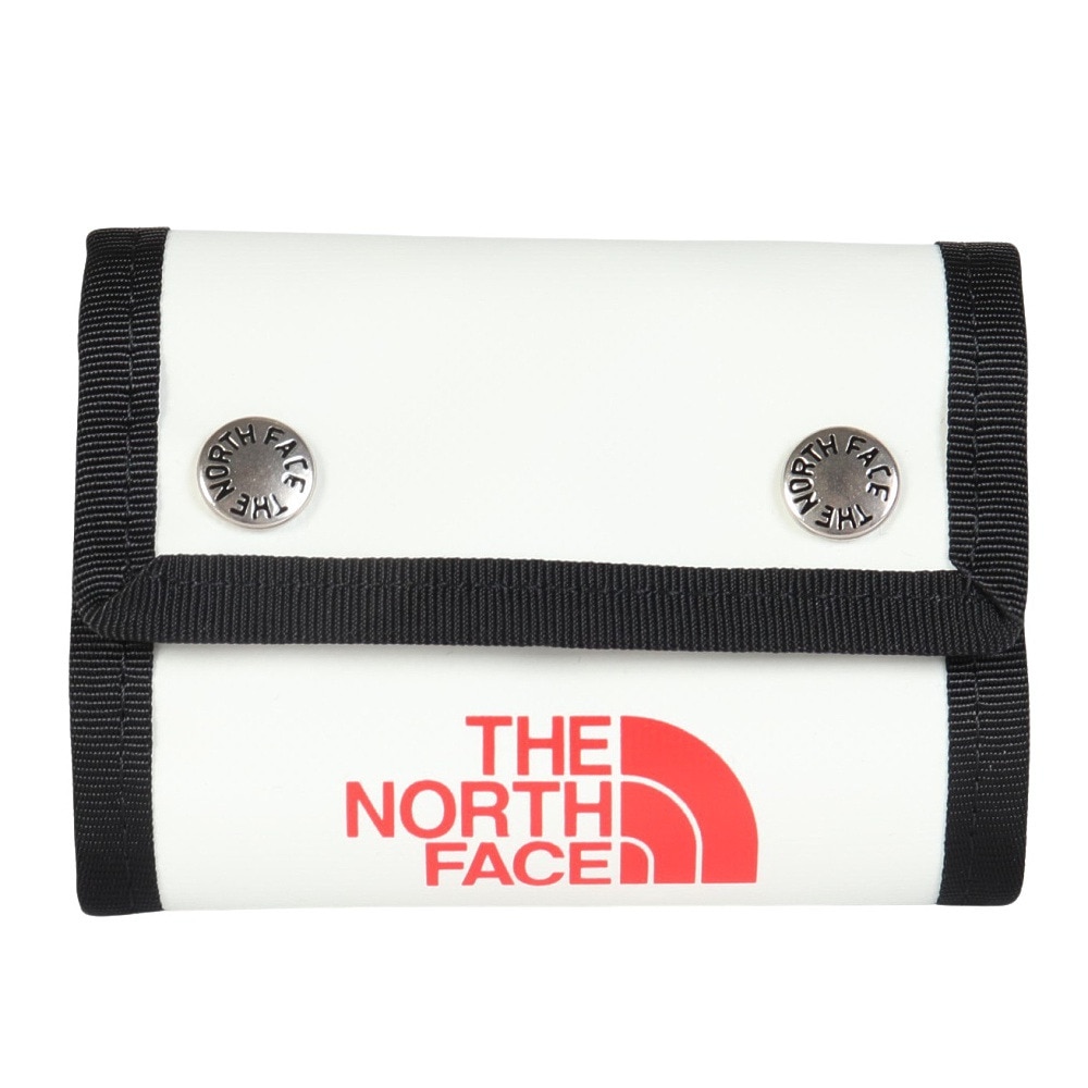 ザ・ノース・フェイス（THE NORTH FACE）（メンズ、レディース）財布 BCドットワレット ウォレット パスケース NM82319 RD 白