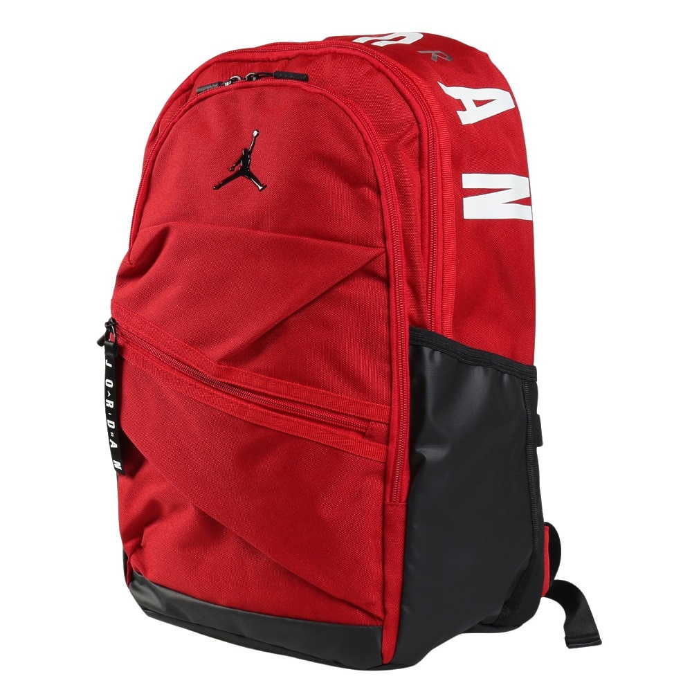 ジョーダン（JORDAN）（メンズ、レディース、キッズ）リュック JAM PATROL バックパック レッド MA0924-R78 デイバッグ 通勤 通学 レジャー アウトドア