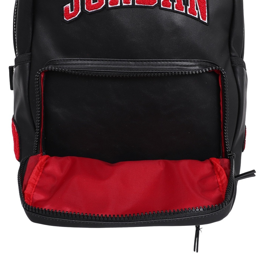ジョーダン（JORDAN）（メンズ、レディース、キッズ）リュック JAM VARSITY バックパック 黒×赤 MA9004-023 デイバッグ 大容量 通勤 通学 レジャー 