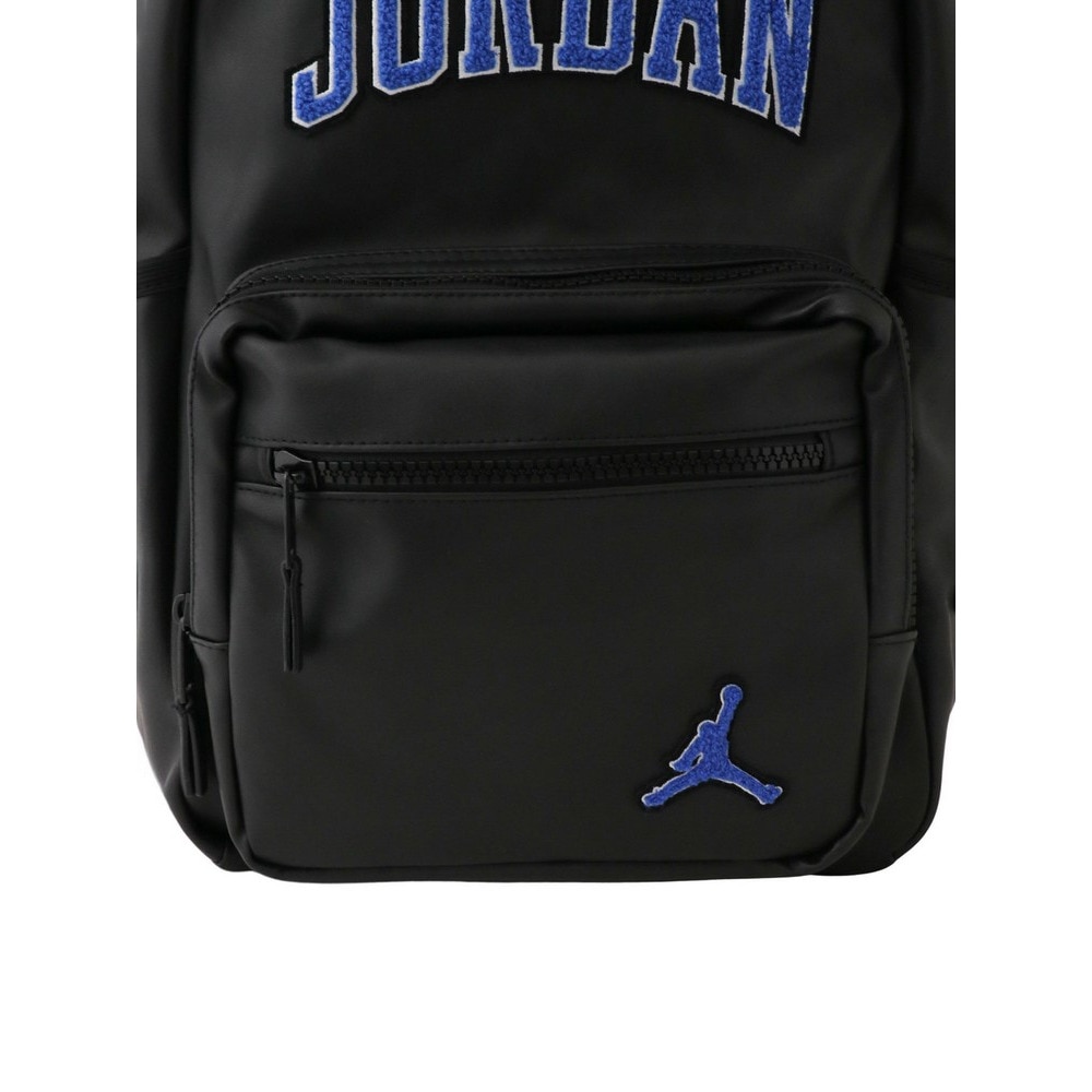 ジョーダン（JORDAN）（メンズ、レディース、キッズ）リュック JAM VARSITY バックパック 黒×青 MA9004-KB4 デイバッグ 大容量 通勤 通学 レジャー 