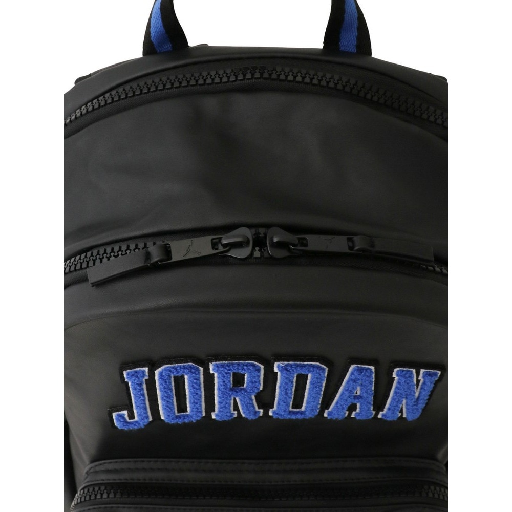 ジョーダン（JORDAN）（メンズ、レディース、キッズ）リュック JAM VARSITY バックパック 黒×青 MA9004-KB4 デイバッグ 大容量 通勤 通学 レジャー 