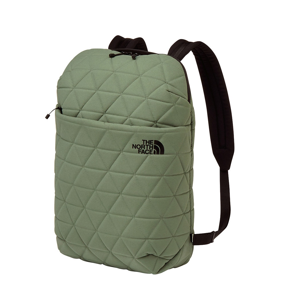 ザ・ノース・フェイス（THE NORTH FACE）（メンズ、レディース）リュック ジオフェイススリムパック 緑 14L NM32350 BI リュックサック ノート型PC収納 シンプル
