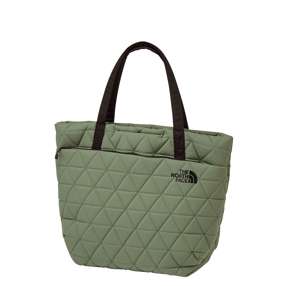 ザ・ノース・フェイス（THE NORTH FACE）（メンズ、レディース）トートバック ジオフェイストート NM32352 緑 15L BI トート お出かけ ノート型PC収納 シンプル