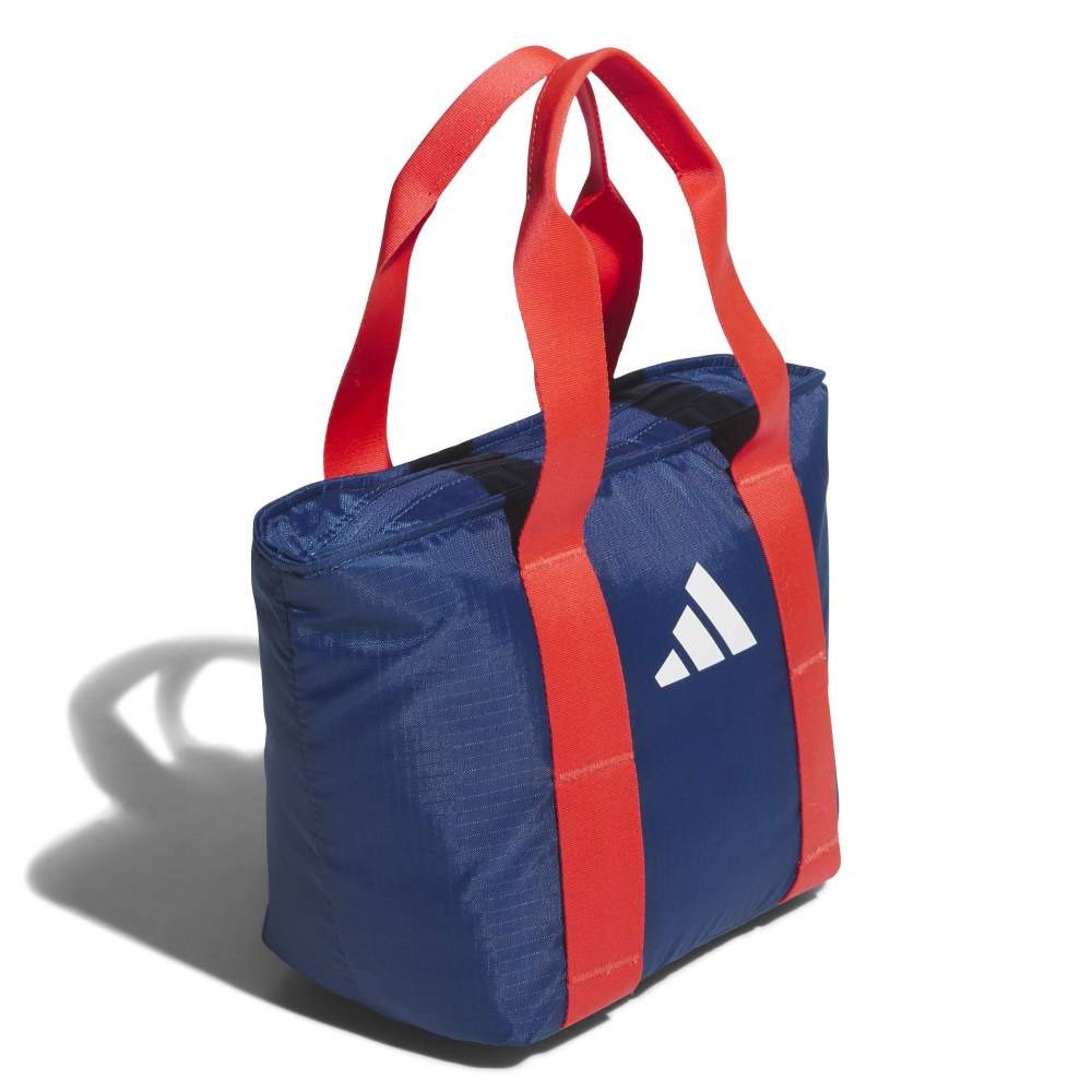 アディダス（adidas）（メンズ、レディース）クーラートートバッグ S 青×赤 6L UB973-KE7444 トートバッグ 保冷 保冷バッグ クーラーバッグ