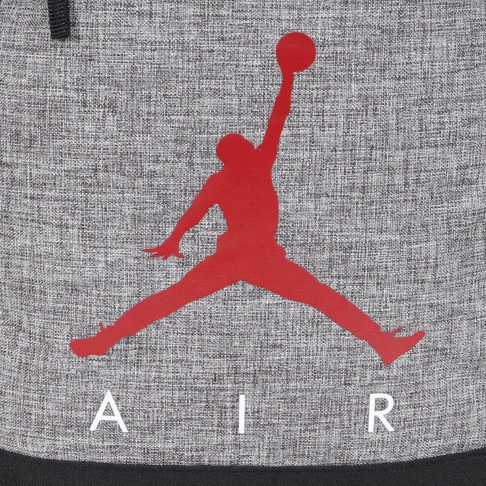 ジョーダン（JORDAN）（メンズ、レディース）リュック AIR SCHOOL バックパック グレー 17L 9B0503-GEH デイバッグ ポーチ付き