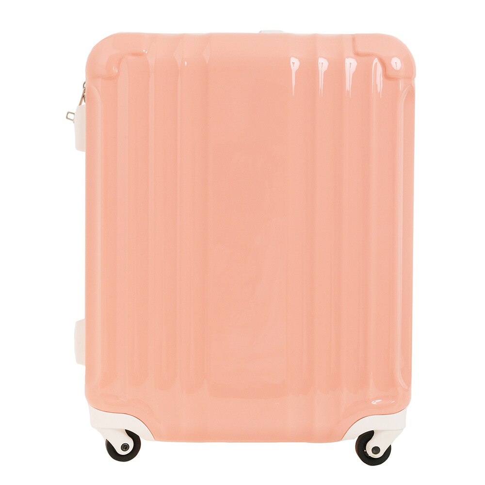 ＜スーパースポーツ ゼビオ＞ ファスナータイプ スーツケース ピンク 5086-47 PK オンライン価格画像