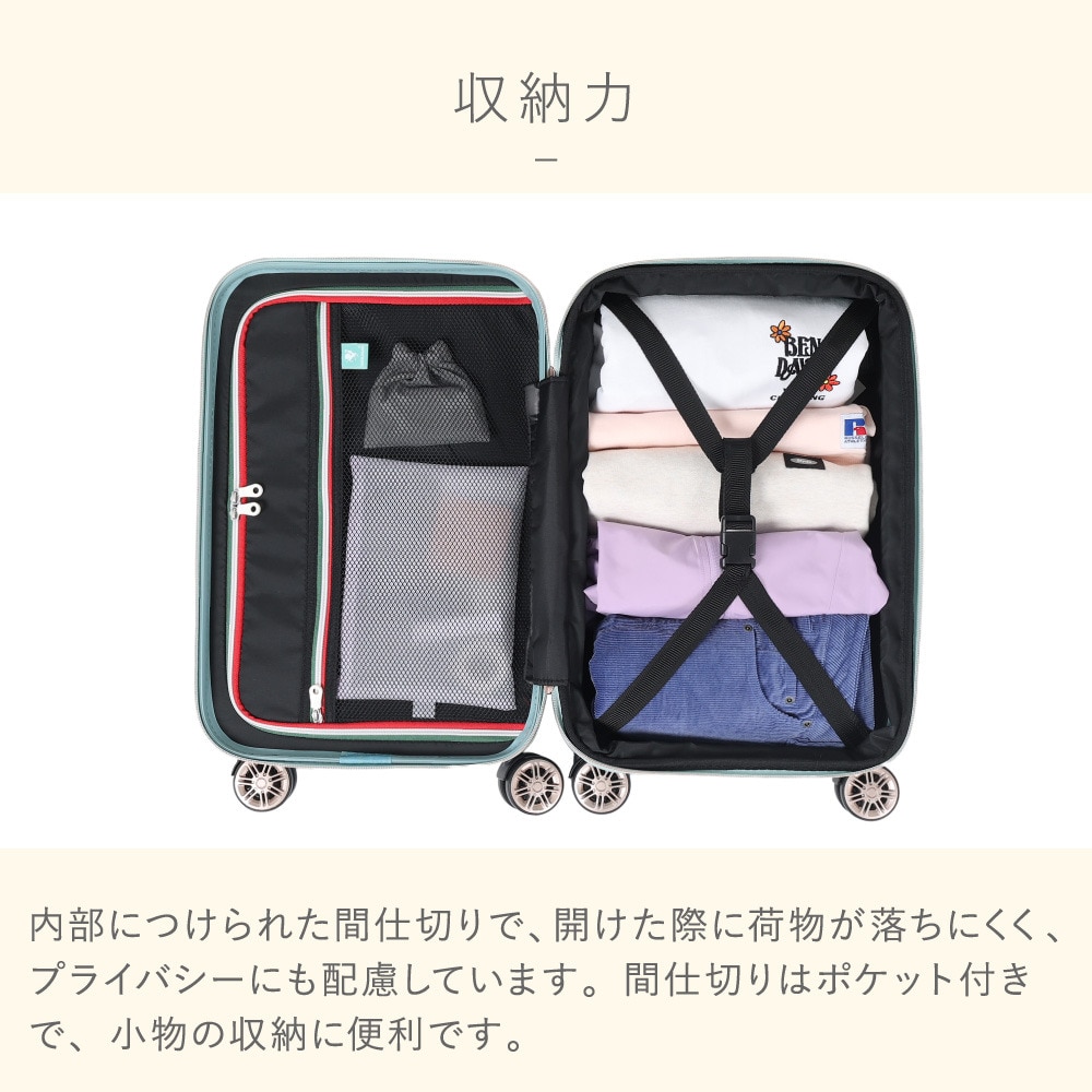 レジェンドウォーカー（LEGEND WALKER）（メンズ、レディース、キッズ）【機内持ち込み可】キャリーバッグ ファスナータイプ 32L 5122-48 MGR スーツケース