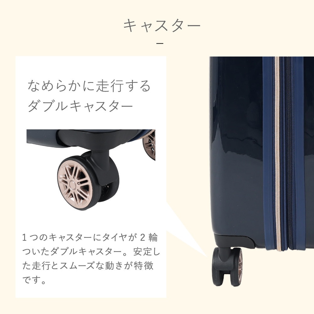 レジェンドウォーカー（LEGEND WALKER）（メンズ、レディース、キッズ）【機内持ち込み可】キャリーバッグ ファスナータイプ 32L 5122-48 NVY スーツケース