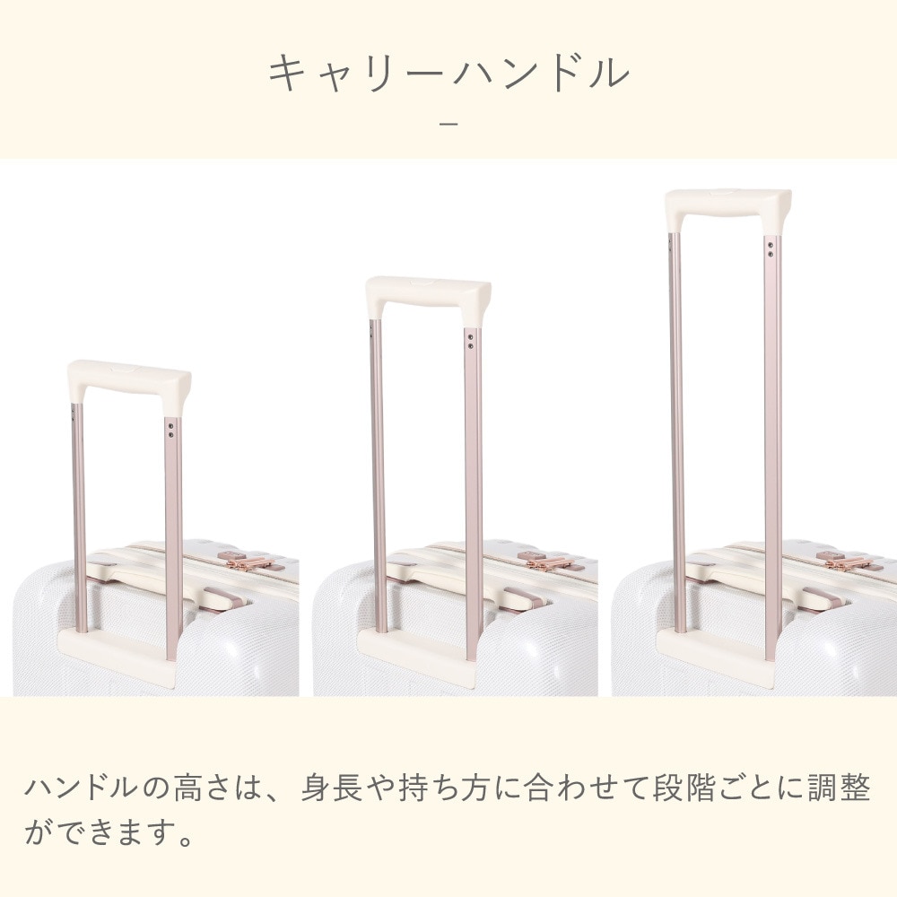 レジェンドウォーカー（LEGEND WALKER）（メンズ、レディース、キッズ）キャリーバッグ ファスナータイプ 48L 5122-55 WHCB スーツケース