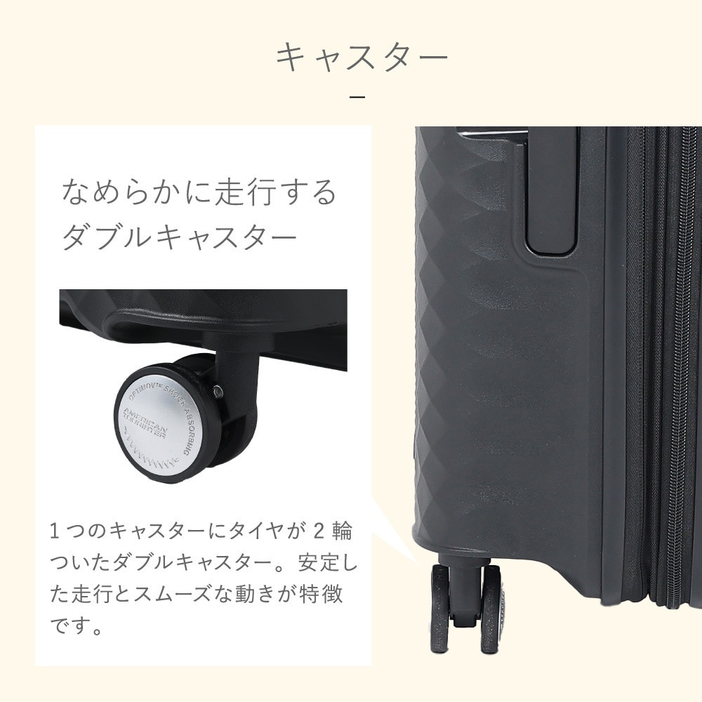 アメリカンツーリスター（American Tourister）（メンズ、レディース、キッズ）スクアセム スピナー66 エキスパンダブル スーツケース QJ2-09002