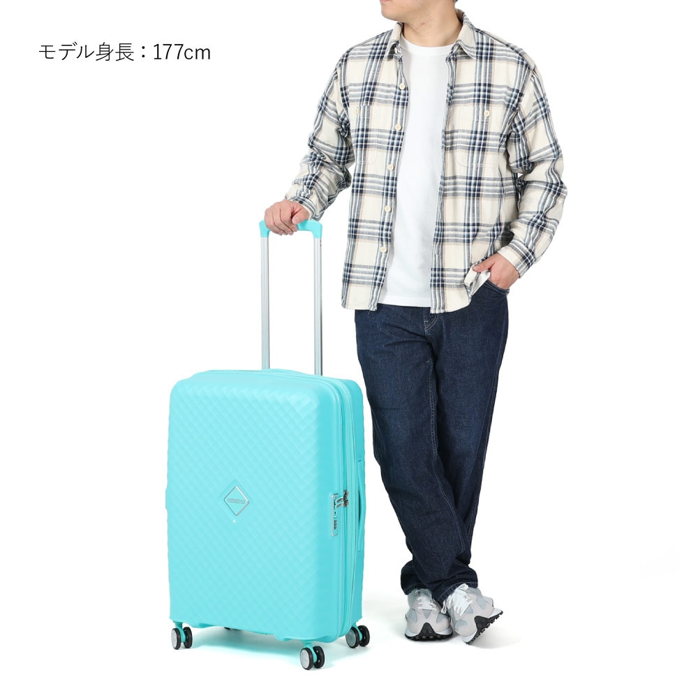 アメリカンツーリスター（American Tourister）（メンズ、レディース、キッズ）スクアセム スピナー66 エキスパンダブル スーツケース QJ2-11002