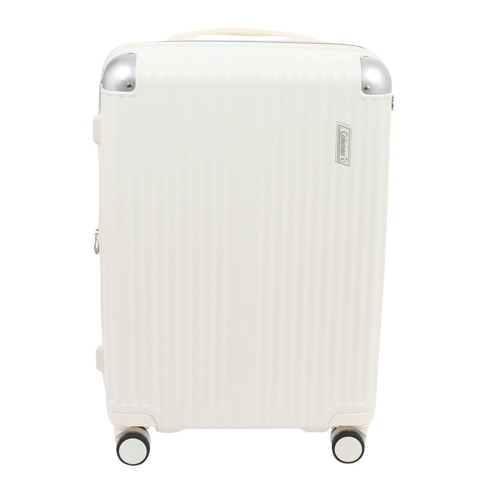 コールマン（Coleman）（メンズ、レディース）スーツケース キャリーケース 拡張ジッパーキャリーバッグ M 01470-WHT