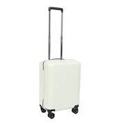 (メンズ、レディース)ストッパー付き キャリーケース S 8453-09 37L 旅行 スーツケース 白