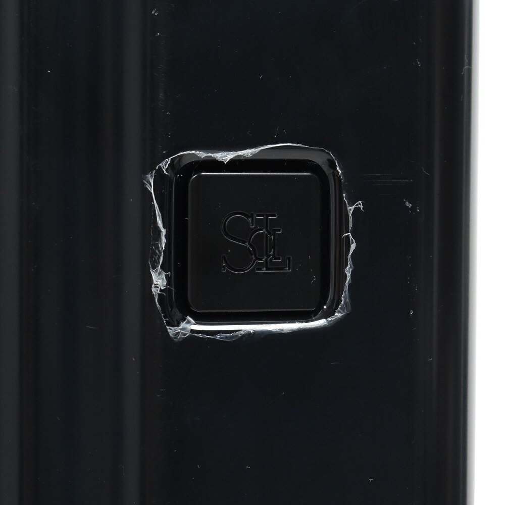 サクソライン（SaxoLine）（メンズ、レディース）ストッパー付き キャリーケース M 8454-00 50L 旅行 スーツケース 黒