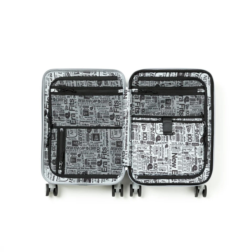 ニューエラ（NEW ERA）（メンズ、レディース）キャリーケース Wheel Carry Case 33-38L SMALL 14409928 旅行 1-3泊 シルバー