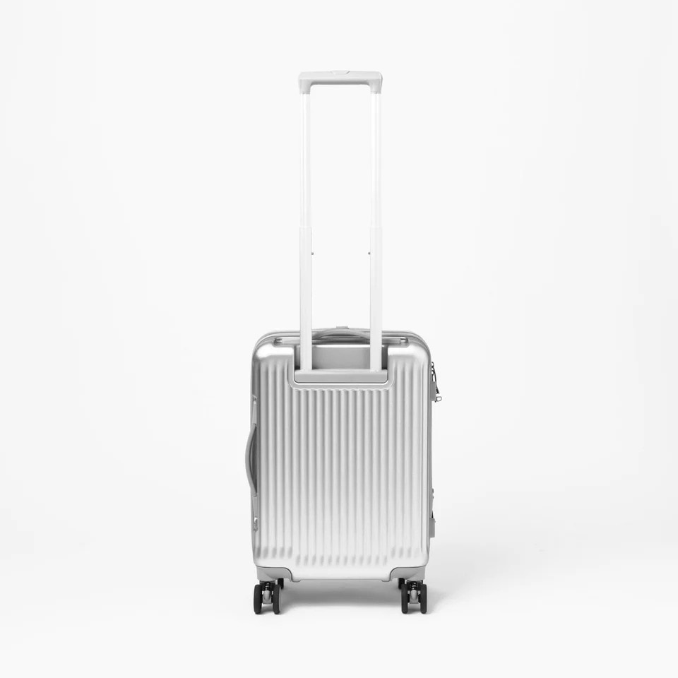 ニューエラ（NEW ERA）（メンズ、レディース）キャリーケース Wheel Carry Case 33-38L SMALL 14409928 旅行 1-3泊 シルバー