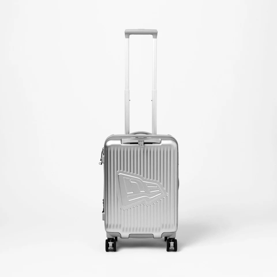 ニューエラ（NEW ERA）（メンズ、レディース）キャリーケース Wheel Carry Case 33-38L SMALL 14409928 旅行 1-3泊 シルバー