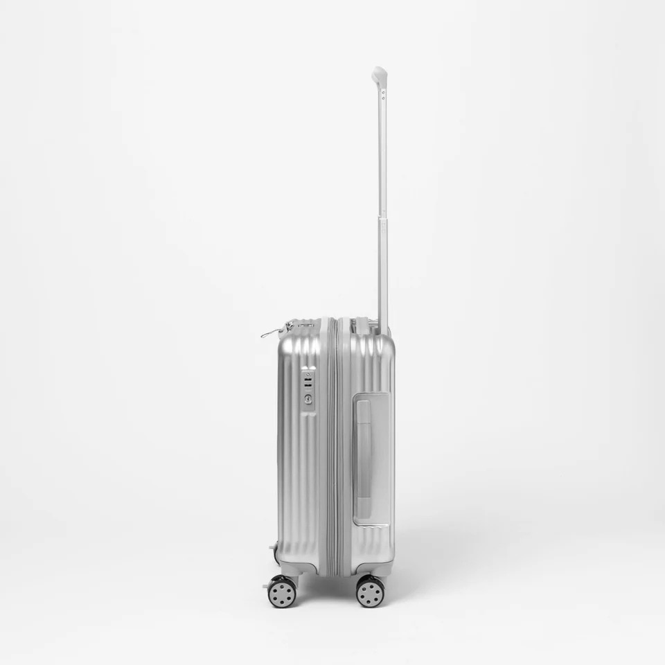 ニューエラ（NEW ERA）（メンズ、レディース）キャリーケース Wheel Carry Case 33-38L SMALL 14409928 旅行 1-3泊 シルバー