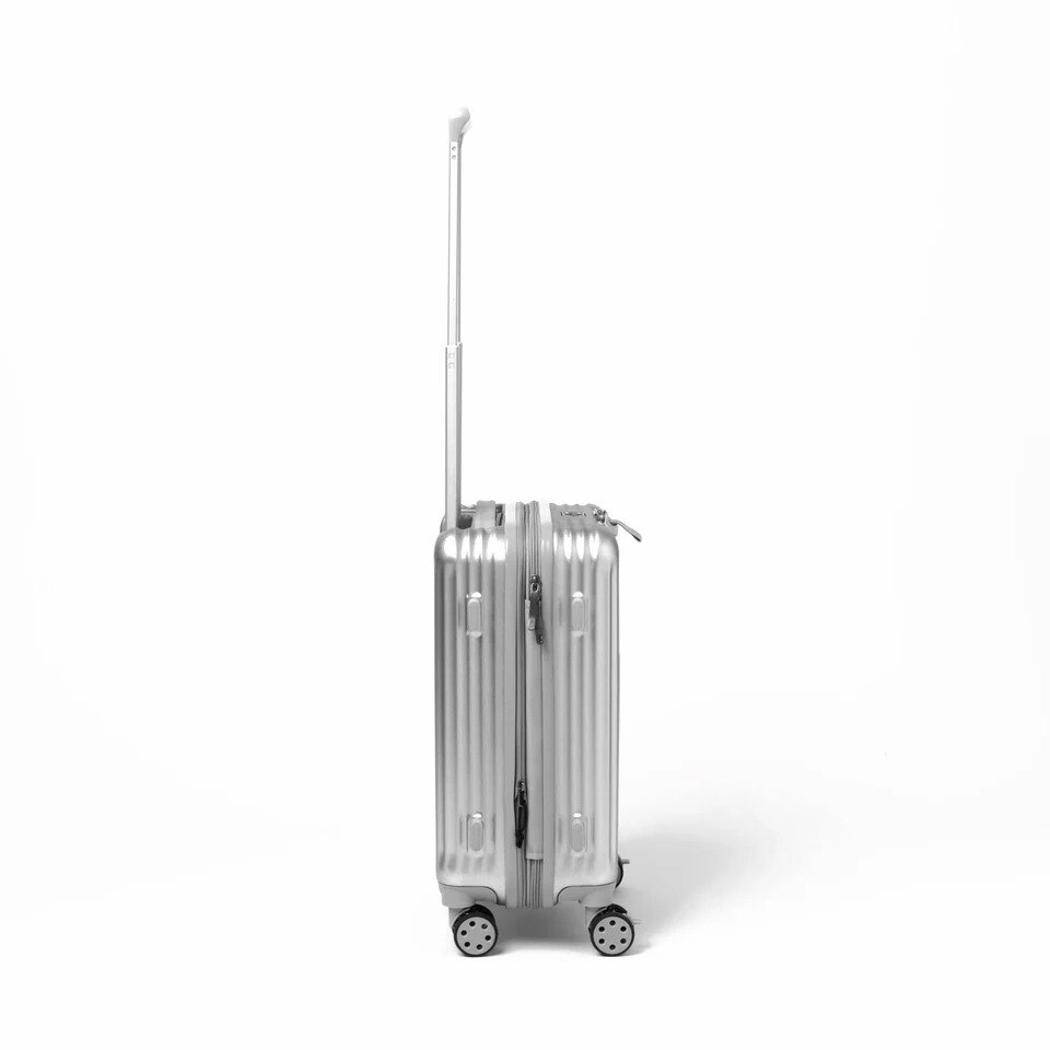 ニューエラ（NEW ERA）（メンズ、レディース）キャリーケース Wheel Carry Case 33-38L SMALL 14409928 旅行 1-3泊 シルバー