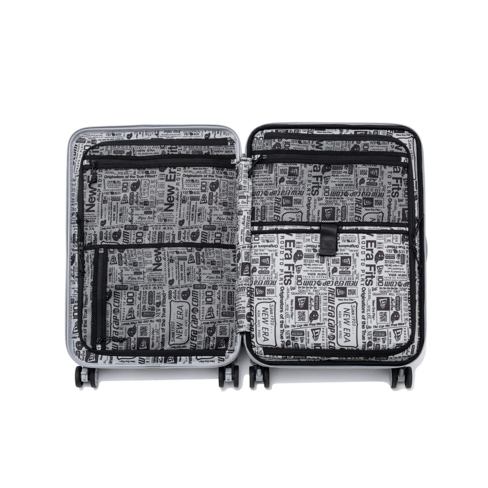ニューエラ（NEW ERA）（メンズ、レディース）キャリーケース Wheel Carry Case 60-66L MEDIUM 14409930 旅行 3-５泊 シルバー
