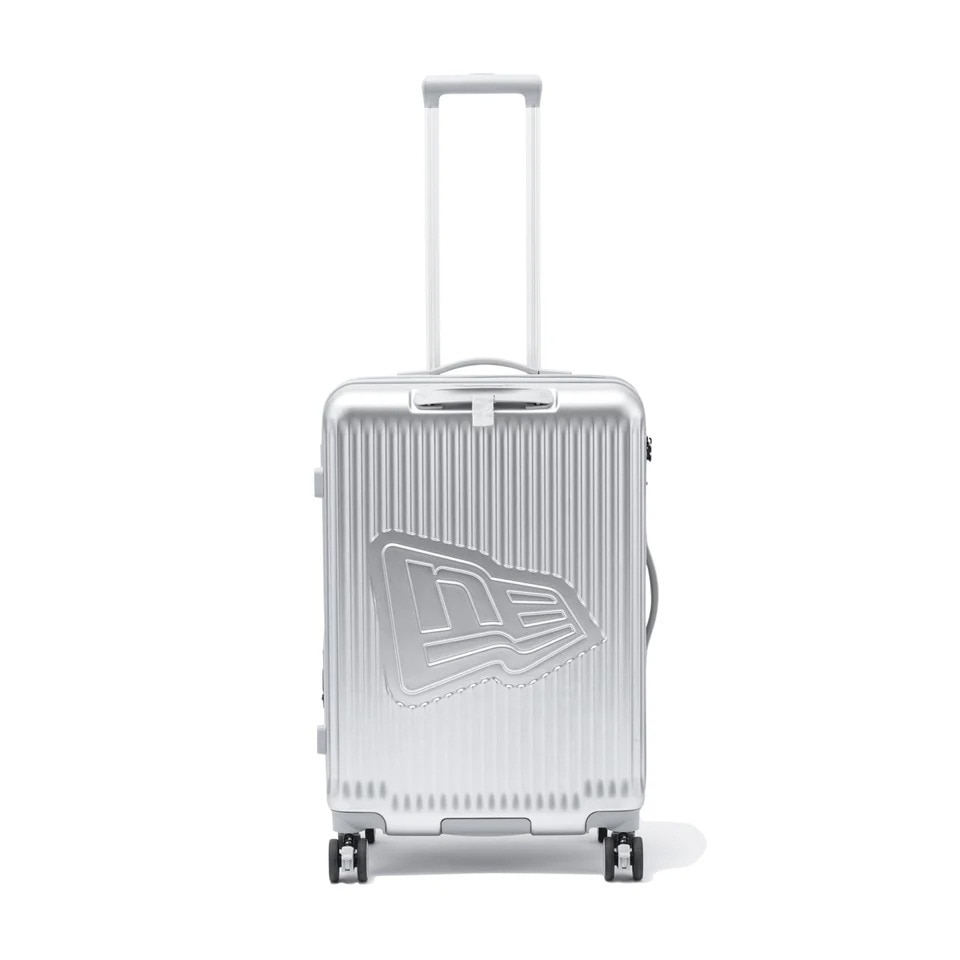 ニューエラ（NEW ERA）（メンズ、レディース）キャリーケース Wheel Carry Case 60-66L MEDIUM 14409930 旅行 3-５泊 シルバー