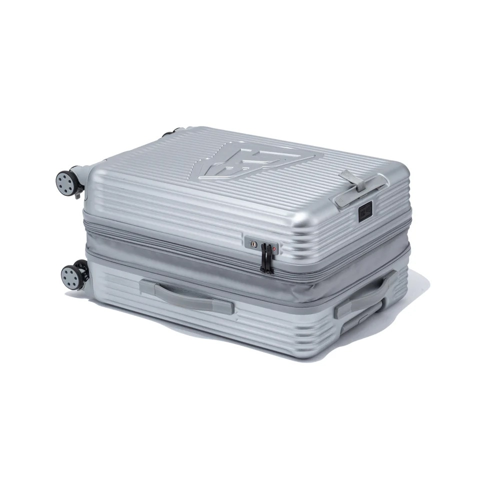 ニューエラ（NEW ERA）（メンズ、レディース）キャリーケース Wheel Carry Case 60-66L MEDIUM 14409930 旅行 3-５泊 シルバー