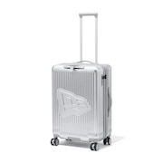 (メンズ、レディース)キャリーケース Wheel Carry Case 60-66L MEDIUM 14409930 旅行 3-5泊 シルバー