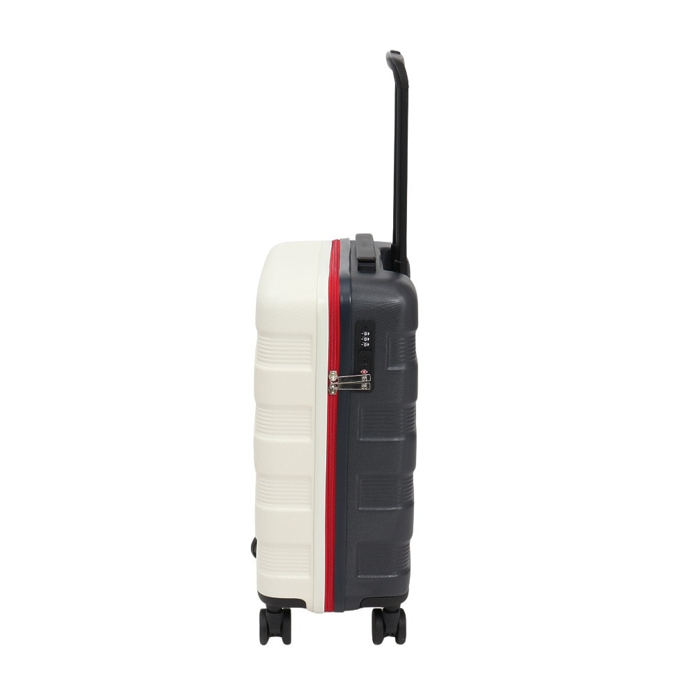 サクソライン（SaxoLine）（メンズ、レディース）キャリーバッグ AVS キャリーケース S 白 約35L 63002-29 トラベルバッグ 360°回転 TASロック 2-3泊