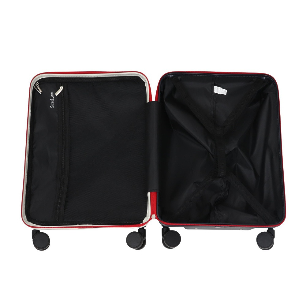 サクソライン（SaxoLine）（メンズ、レディース）キャリーバッグ AVS キャリーケース S 白 約35L 63002-29 トラベルバッグ 360°回転 TASロック 2-3泊