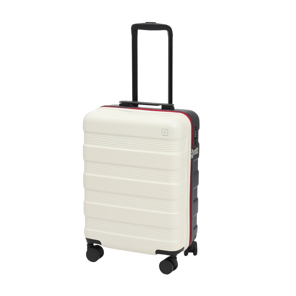 サクソライン（SaxoLine）（メンズ、レディース）キャリーバッグ AVS キャリーケース S 白 約35L 63002-29 トラベルバッグ 360°回転 TASロック 2-3泊