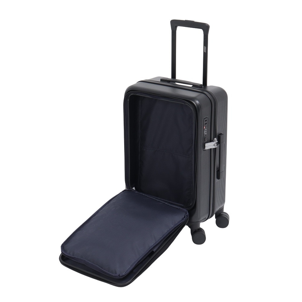 コールマン（Coleman）（メンズ、レディース）キャリーバッグ フロントオープン Sサイズ 黒 35L 60005-00 キャリーケース 旅行 トラベル