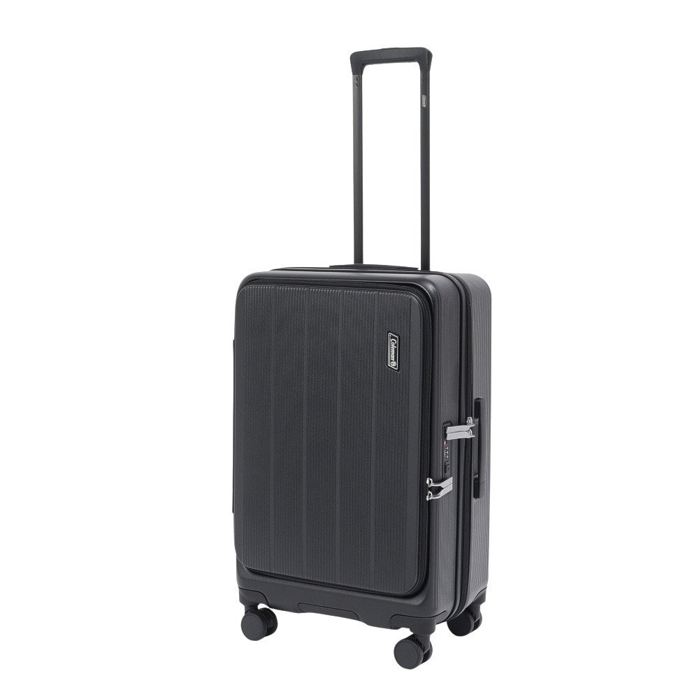 コールマン（Coleman）（メンズ、レディース）キャリーバッグ フロントオープン Mサイズ 黒 60L60006-00 キャリーケース 旅行 トラベル
