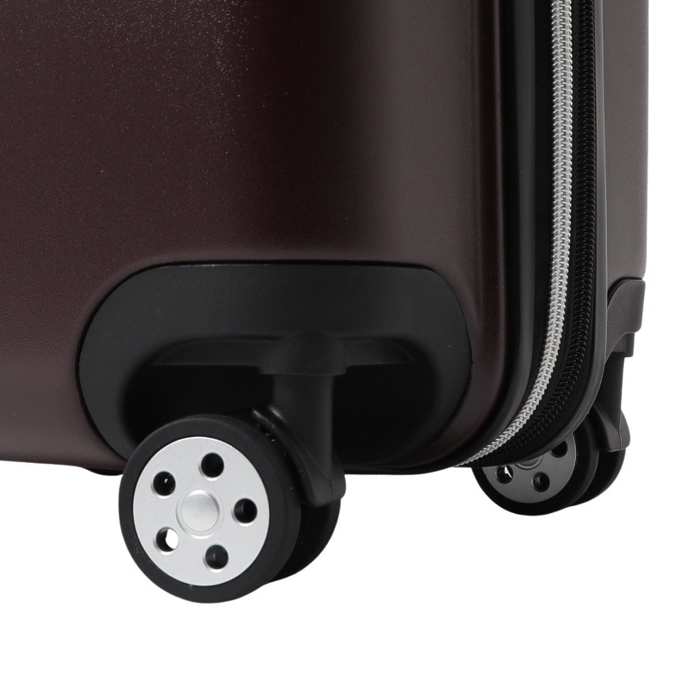 T&S（T&S）（メンズ、レディース）拡張ファスナータイプ スーツケース キャリーケース 35L ブラウン 5513-49 BRN