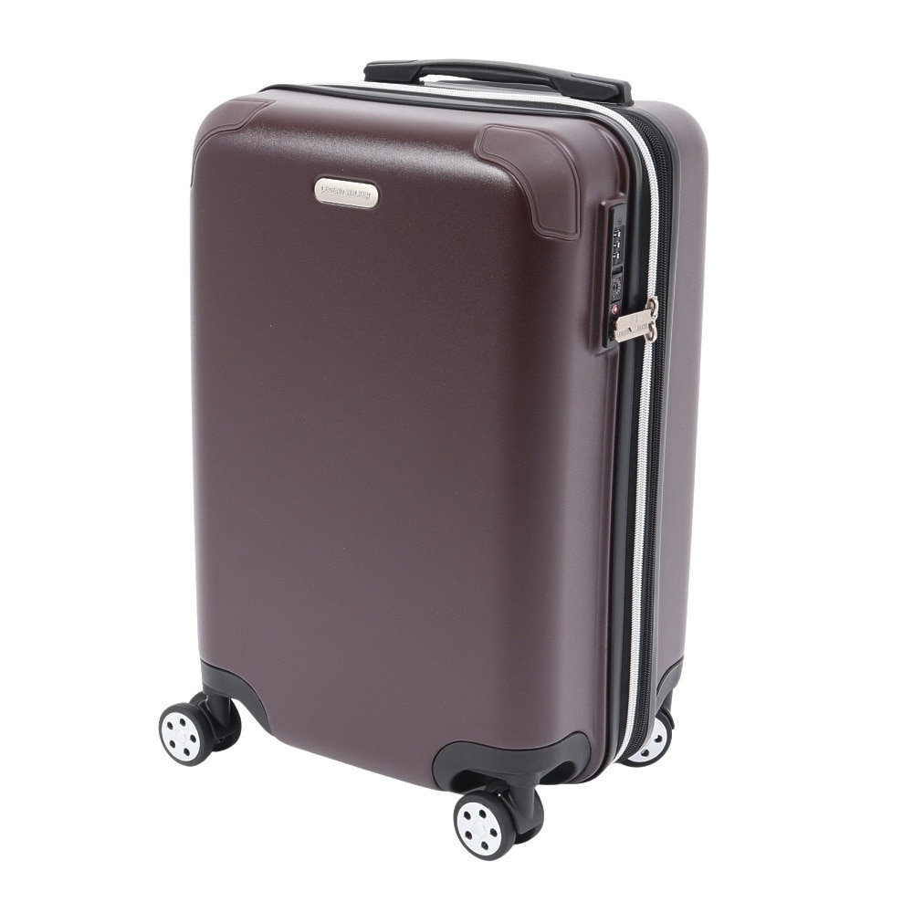 T&S（T&S）（メンズ、レディース）拡張ファスナータイプ スーツケース キャリーケース 35L ブラウン 5513-49 BRN
