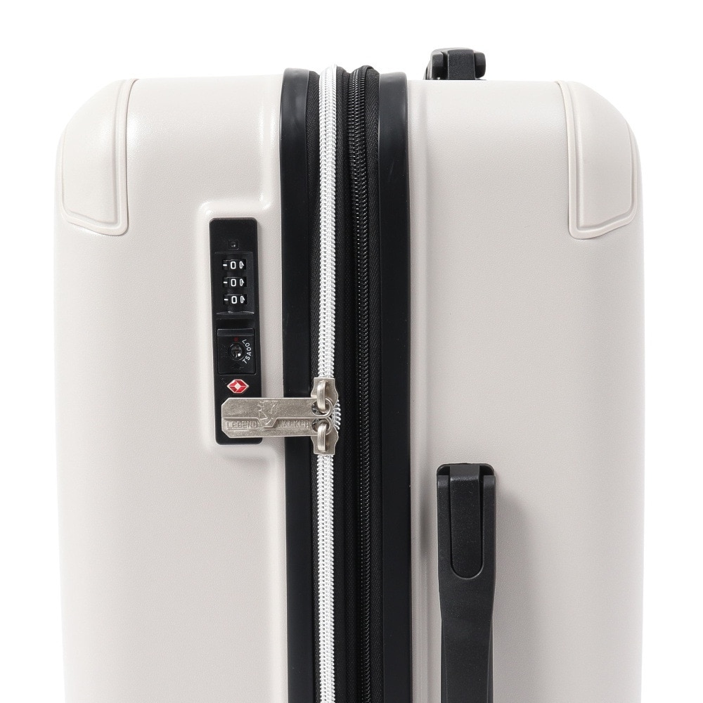 T&S（T&S）（メンズ、レディース）拡張ファスナータイプ スーツケース キャリーケース 51L オフホワイト 5513-57 WHT
