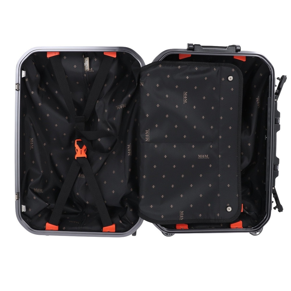 T&S（T&S）（メンズ、レディース）ハードキャリーケース スーツケース 35L ブラック M3005-F49 BLK