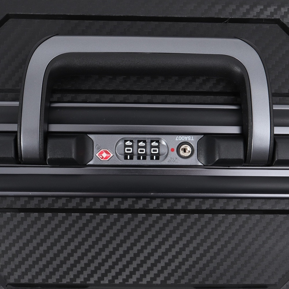 T&S（T&S）（メンズ、レディース）ハードキャリーケース スーツケース 35L ブラック M3005-F49 BLK