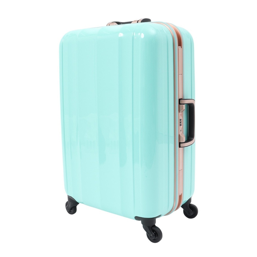 T&S（T&S）（メンズ、レディース）超軽量フレームキャリーケース スーツケース 53L ミント W6702-58 MINT