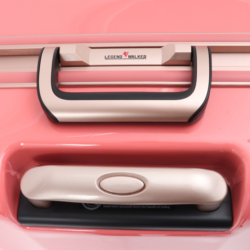 T&S（T&S）（メンズ、レディース）超軽量フレームキャリーケース スーツケース 69L ピンク W6702-64 PNK