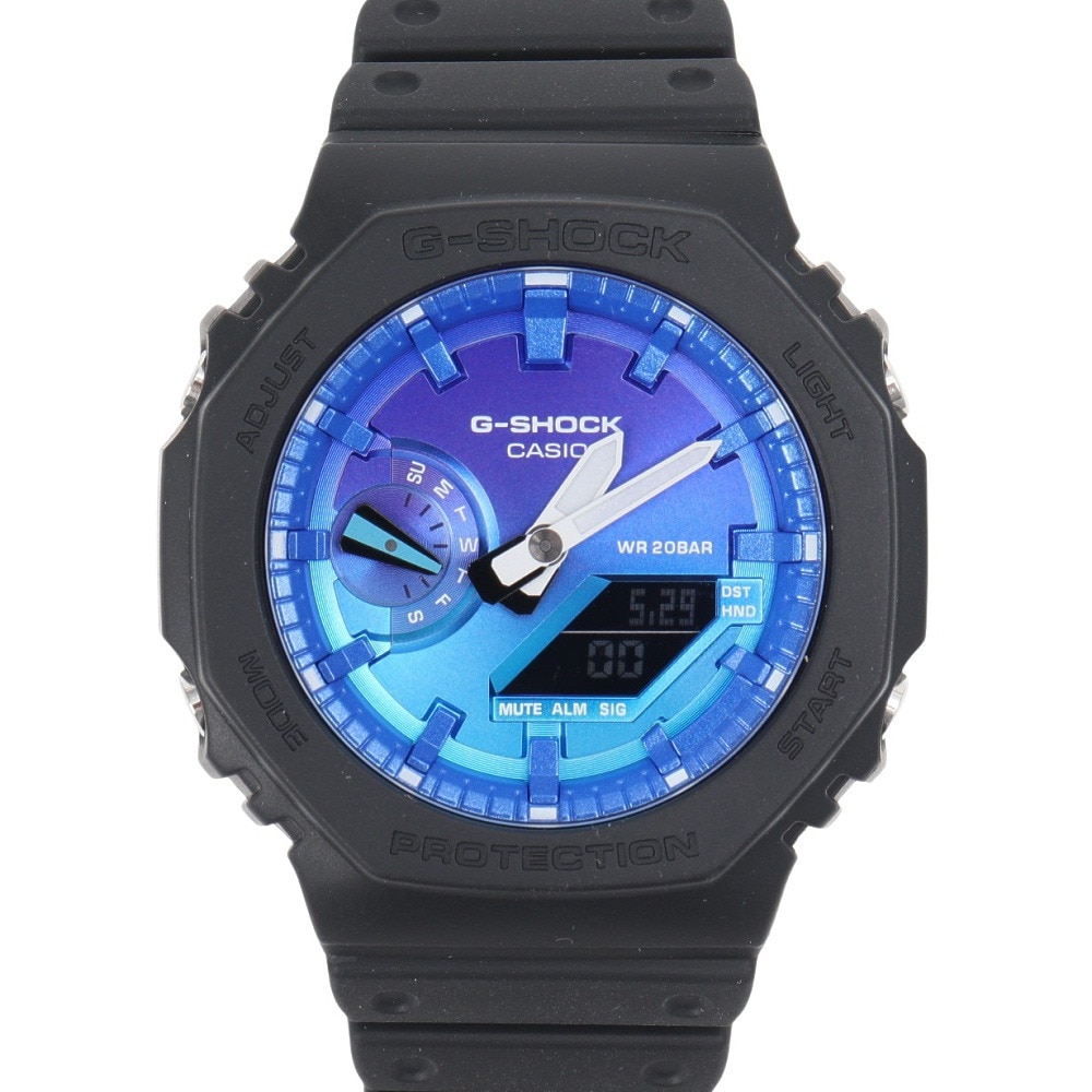ジーショック（G-SHOCK）（メンズ、レディース）腕時計 G-SHOCK GA-2100FL-1AJF アナデジ  耐衝撃 20気圧防水 仕事 会社 通勤  新調 贈り物 ファッション