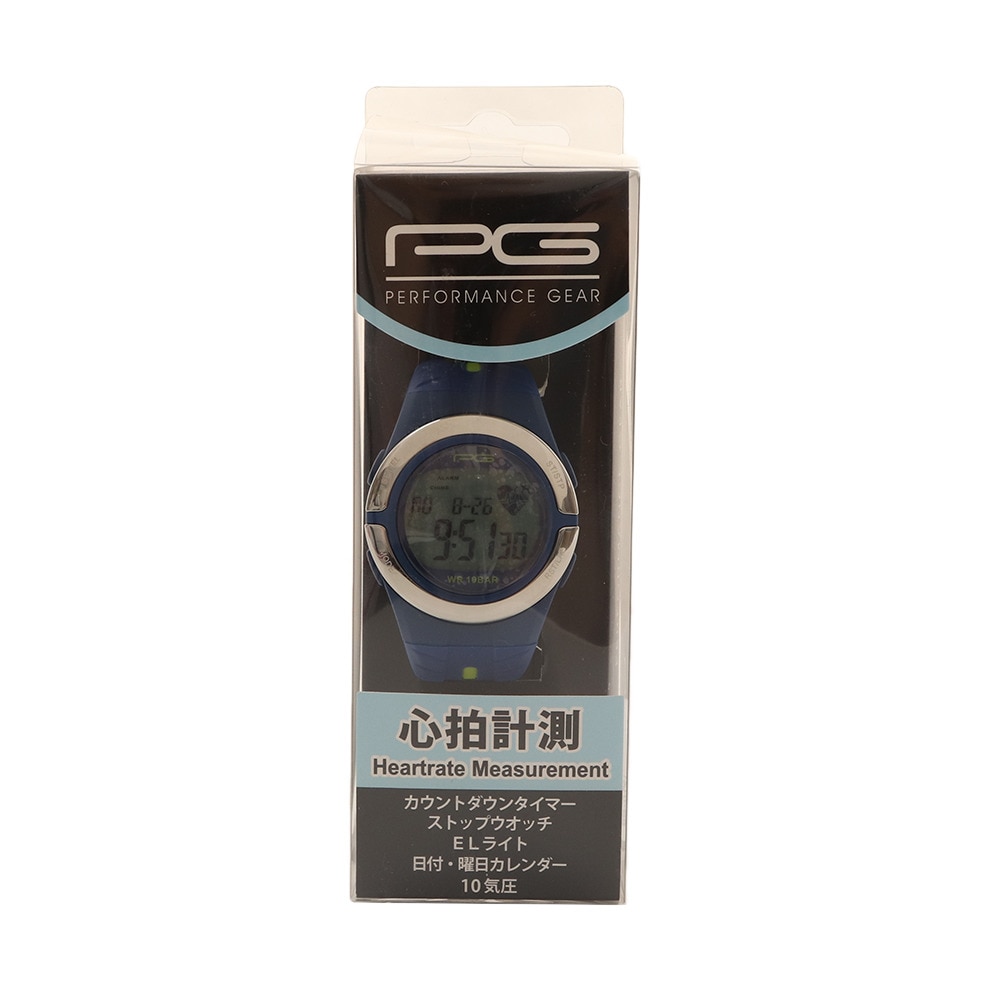 PG（メンズ、レディース）スポーツウォッチ PG-D193-BL