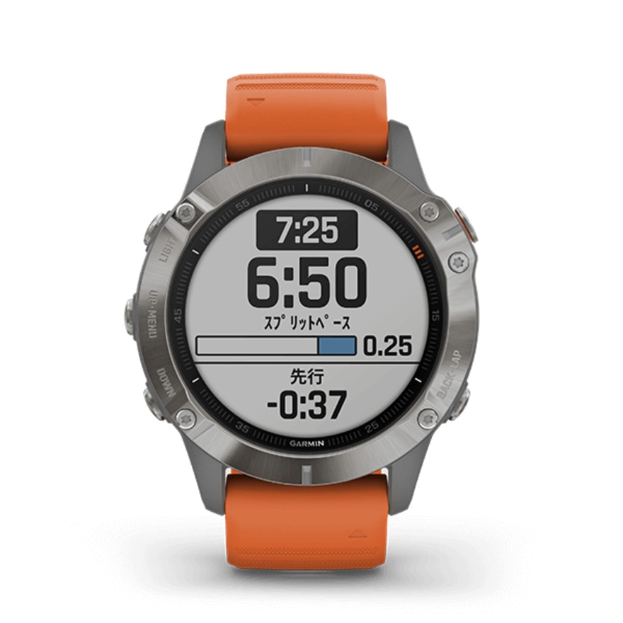 ガーミン（GARMIN）（メンズ、レディース）スマートウォッチ フェニックス6 サファイア FENIX 6 SAPPHIRE Ti Gray 010-02158-53